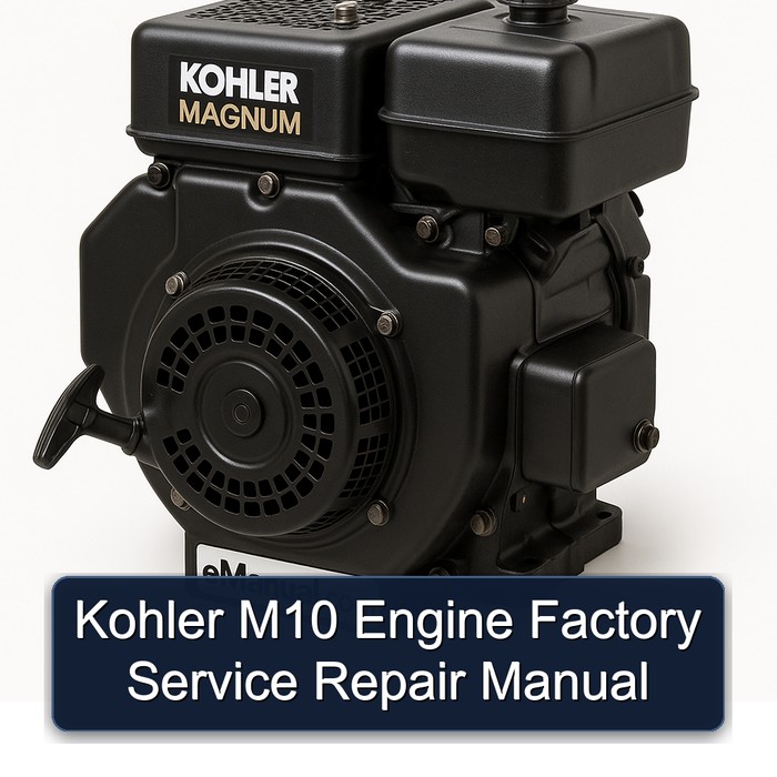 Kohler Magnum Models M10 Engine Service Repair Workshop Manual PDF