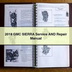 2018 GMC Sierra Service Repair Workshop Manual PDF