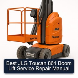 Best JLG Toucan 861 Boom Lift Service Repair Workshop Manual PDF