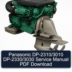Panasonic Dp-2310/3010 Dp-2330/3030 Service Repair Workshop Manual PDF