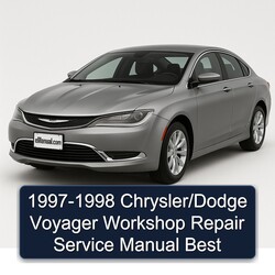 1997-1998 Chrysler/dodge Voyager Best Service Repair Workshop Manual PDF