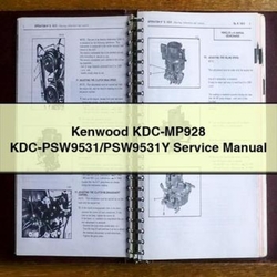 Kenwood KDC-MP928 Kdc-psw9531/psw9531y Service Repair Workshop Manual PDF