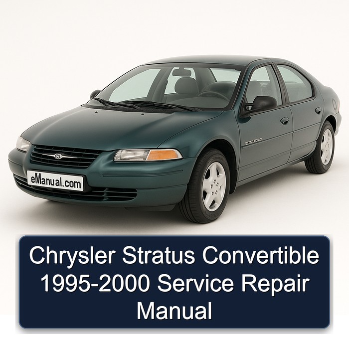 1995-2000 Chrysler Stratus Convertible Service Repair Workshop Manual PDF