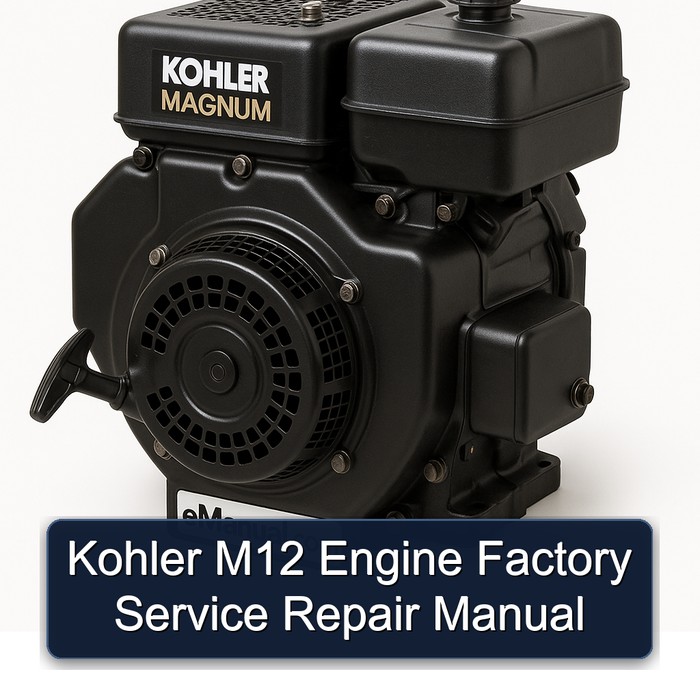 Kohler Magnum Models M12 Engine Service Repair Workshop Manual PDF