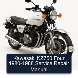 1980-1988 Kawasaki KZ Series KZ750 Four Service Repair Workshop Manual PDF