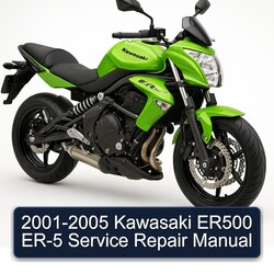 2001-2005 Kawasaki ER Models ER500 ER-5 Service Repair Workshop Manual PDF