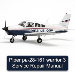 Piper Pa-28-161 Warrior 3 Service Repair Workshop Manual PDF