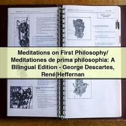 Meditations on First Philosophy/ Meditationes de prima philosophia: A Bilingual Edition-George Descartes René - Heffernan