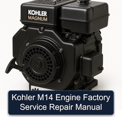 Kohler Magnum Models M14 Engine Service Repair Workshop Manual PDF