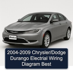 2004-2009 Dodge Wiring Diagrams Chrysler/ Durango Electrial Best Electrical PDF