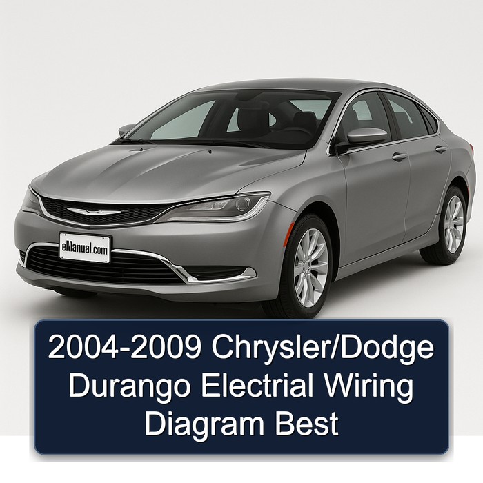 2004-2009 Dodge Wiring Diagrams Chrysler/ Durango Electrial Best Electrical PDF
