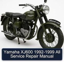 1992-1999 Triumph TRW Yamaha XJ600 - All Service Repair Workshop Manual PDF