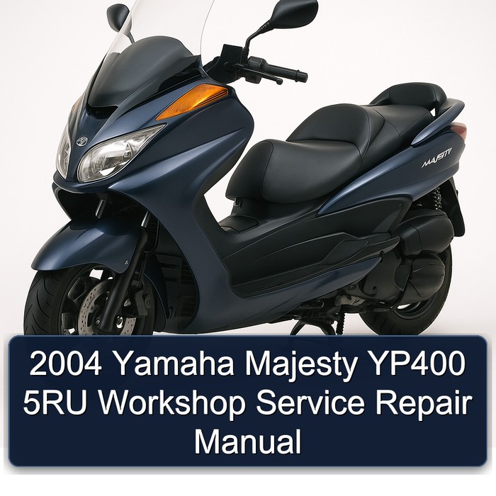 2004 Yamaha Majesty YP400 5RU Service Repair Workshop Manual PDF