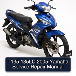 2005 Yamaha 135LC T135 Service Repair Workshop Manual PDF
