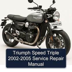 2002-2005 Triumph Speed Triple Service Repair Workshop Manual PDF