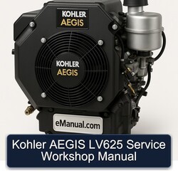Kohler Aegis Series LV625 Service Repair Workshop Manual PDF