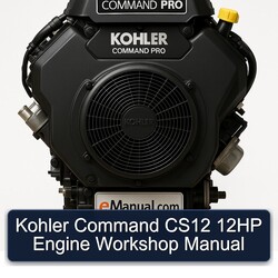 Kohler Command CS12 12 PS Motor Werkstatt Handbuch