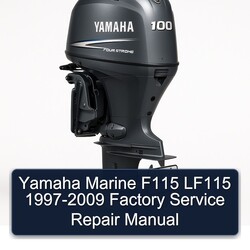 1997-2009 Yamaha Marine F115 LF115 Service Repair Workshop Manual PDF