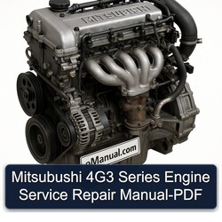 Mitsubishi 6 A Series Mitsubushi 4g3 Engine Service Repair Workshop Manual PDF