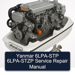 Yanmar 6LPA-STP 6LPA-STZP Service Repair Workshop Manual PDF