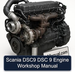 Scania G Series DSC9 DSC 9 Engine Service Repair Workshop Manual PDF