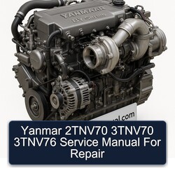 Yanmar BY Series 2tnv70 3tnv70 3tnv76 Service Repair Workshop Manual PDF