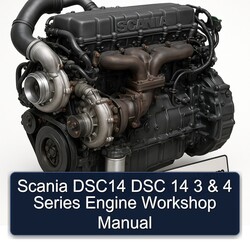Scania 4 Series DSC14 DSC 14 3 Engine Service Repair Workshop Manual PDF