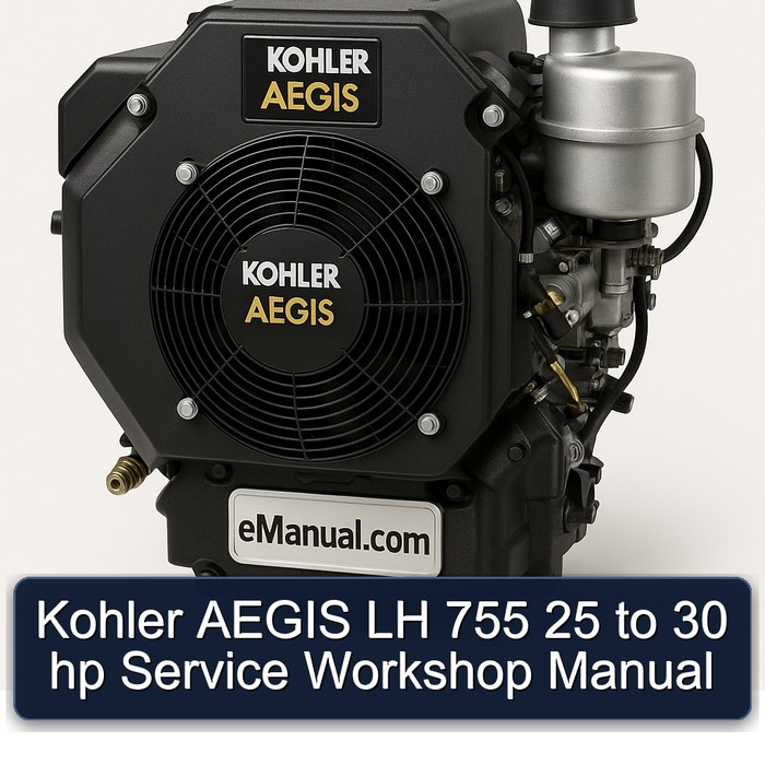 Kohler Aegis Series LH 755 25 30 Hp Service Repair Workshop Manual PDF