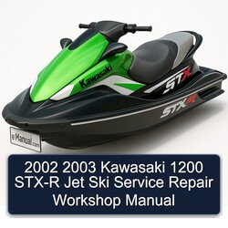 Kawasaki 1200 STX-R Jet Ski Service Repair Workshop Manual PDF