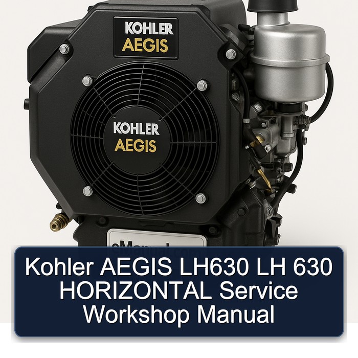 Kohler Aegis Series LH630 LH 630 Horizontal Service Repair Workshop Manual PDF