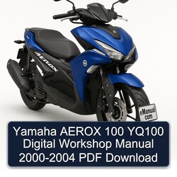 2000-2004 Yamaha Aerox 100 YQ100 Digital Service Repair Workshop Manual PDF