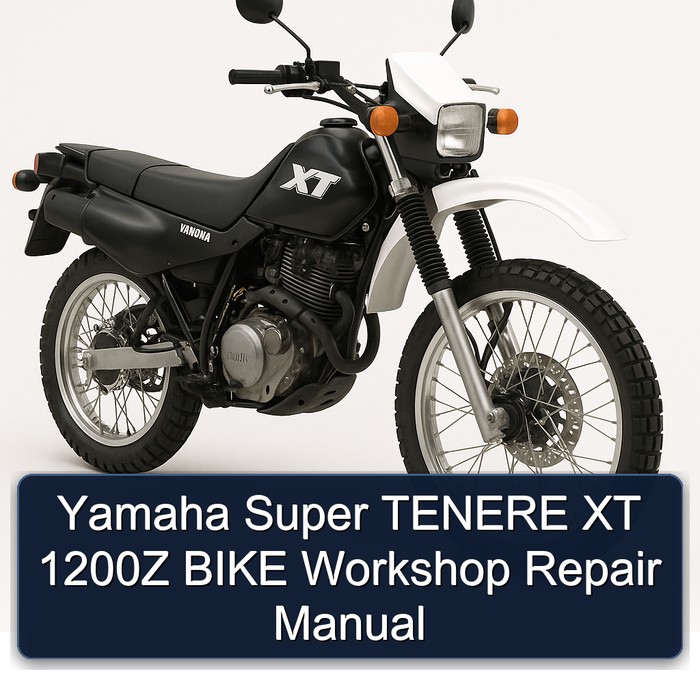 Bajaj Super Yamaha Tenere XT 1200Z Bike Service Repair Workshop Manual PDF
