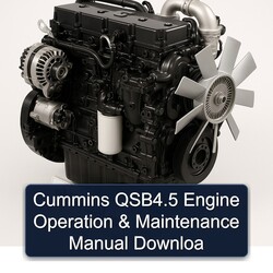 Cummins ISB / Isbe QSB Series Qsb4.5 Engine Operation Downloa Service Repair Workshop Manual PDF