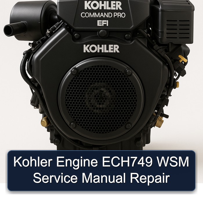 Kohler Command Pro EFI Models Engine ECH749 WSM Service Repair Workshop Manual PDF