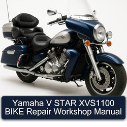 Yamaha V STAR XVS1100 BIKE Repair Workshop Manual 