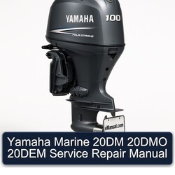 Yamaha Marine 20DM 20DMO 20DEM Service Repair Workshop Manual PDF