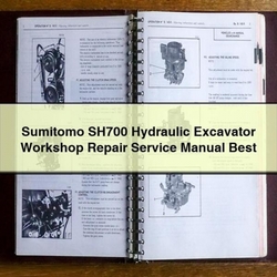 Sumitomo SH700 Hydraulic Excavator Best Service Repair Workshop Manual PDF