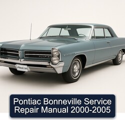 2000-2005 Pontiac Bonneville Service Repair Workshop Manual PDF