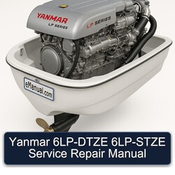 Yanmar 6LP-DTZE 6LP-STZE Service Repair Workshop Manual PDF