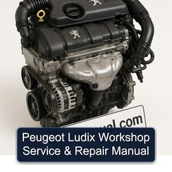 Peugeot HA1 Ludix Service Repair Workshop Manual PDF