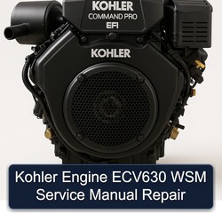 Kohler Command Pro EFI Models Engine ECV630 WSM Service Repair Workshop Manual PDF
