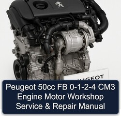 Peugeot FB 50CC 0-1-2-4 CM3 Engine Motor Service Repair Workshop Manual PDF