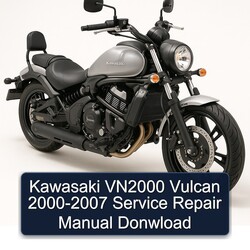 2000-2007 Kawasaki Vulcan VN2000 - Donwload Service Repair Workshop Manual PDF
