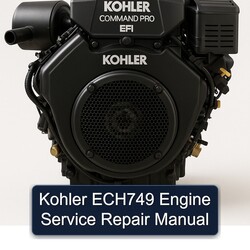 Kohler Command Pro EFI Models ECH749 Engine Service Repair Workshop Manual PDF