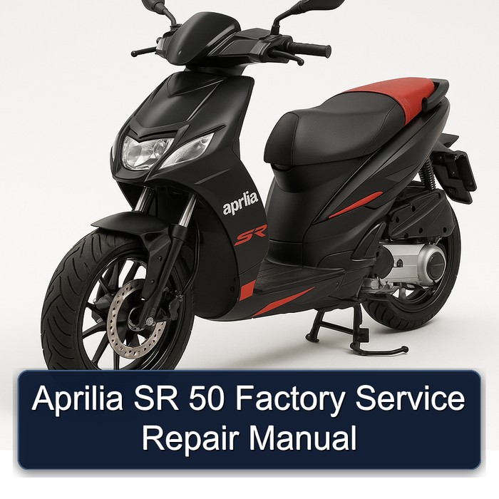 Aprilia SR Models 50 Service Repair Workshop Manual PDF