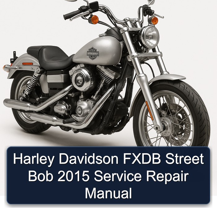 2015 Harley Davidson Model 125 Fxdb Street Bob Service Repair Workshop Manual PDF