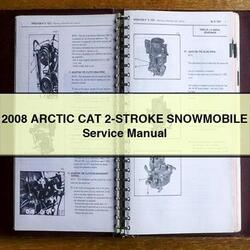 2008 Arctic CAT 2-STROKE Snowmobile Service Repair Manual 