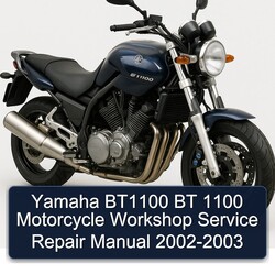 2002-2003 Yamaha BT1100 BT 1100 Motorcycle Service Repair Workshop Manual PDF