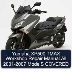 2001-2007 Yamaha Tmax XP500 All - Models Covered Service Repair Workshop Manual PDF