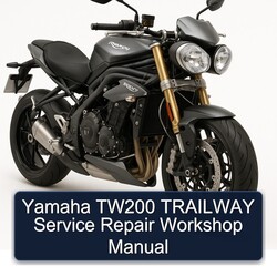 Triumph Speed Triple Yamaha TW200 Trailway Service Repair Workshop Manual PDF